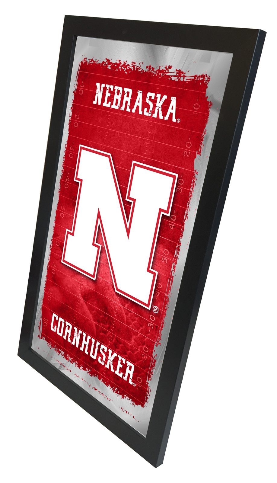 University of Nebraska 15x26 Football Wall Mirror 2 University of Nebraska 15x26 Football Wall Mirror - Image 2