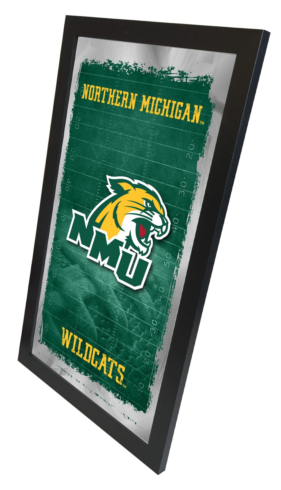 Northern Michigan University 15x26 Football Wall Mirror 2 Northern Michigan University 15x26 Football Wall Mirror - Image 2