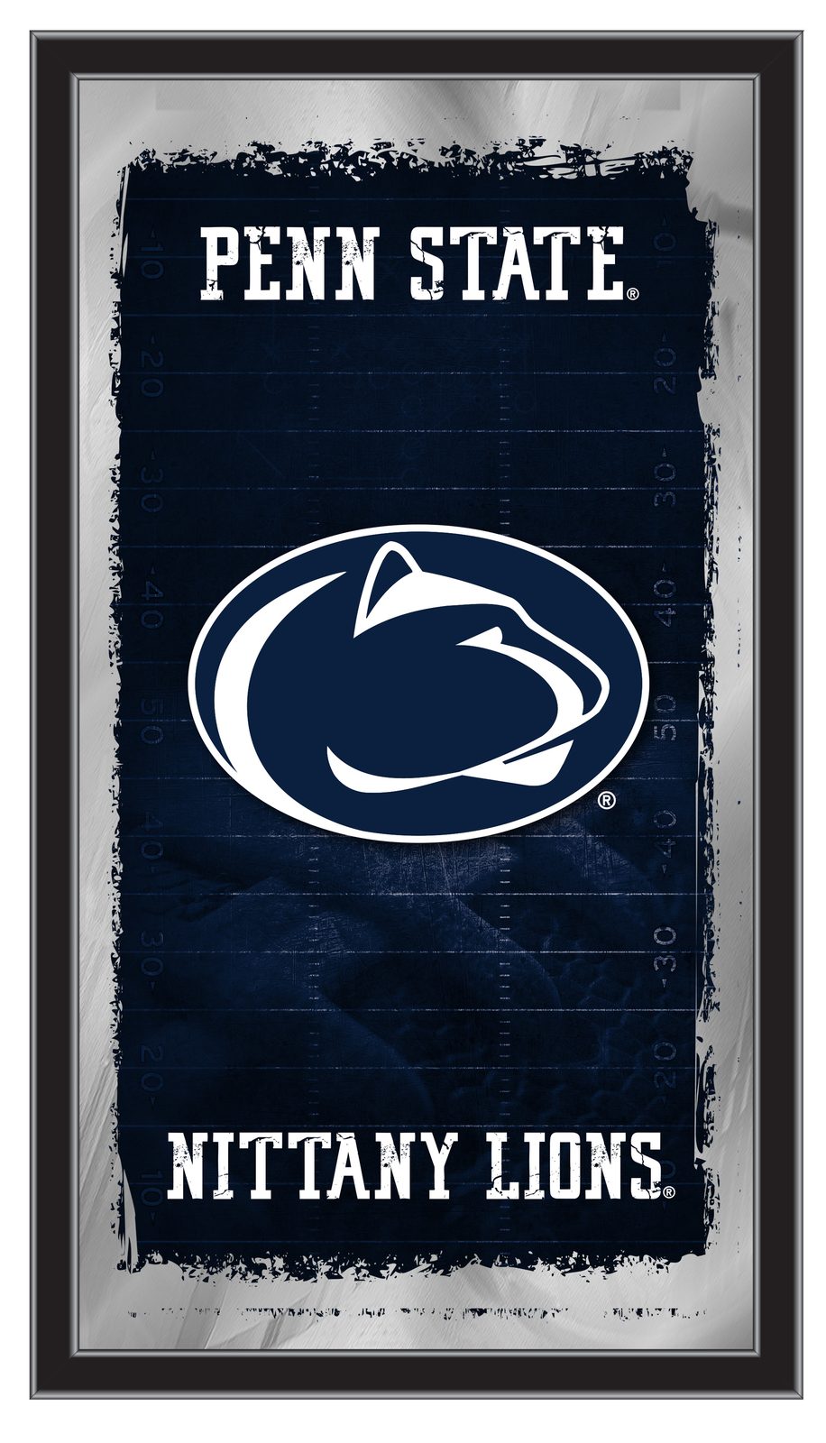 Pennsylvania State University 15x26 Football Wall Mirror 1 Pennsylvania State University 15x26 Football Wall Mirror