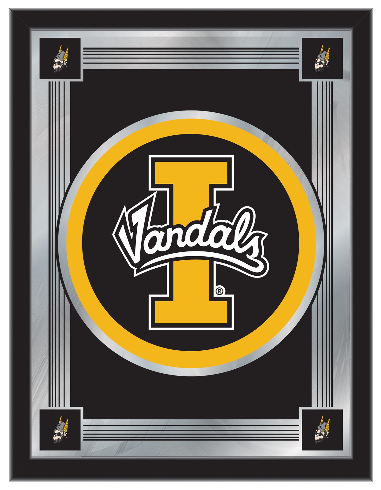 University of Idaho 17x22 Logo Wall Mirror 1 University of Idaho 17x22 Logo Wall Mirror