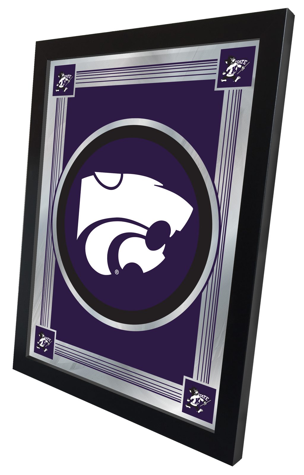 Kansas State University 17x22 Logo Wall Mirror 2 Kansas State University 17x22 Logo Wall Mirror - Image 2