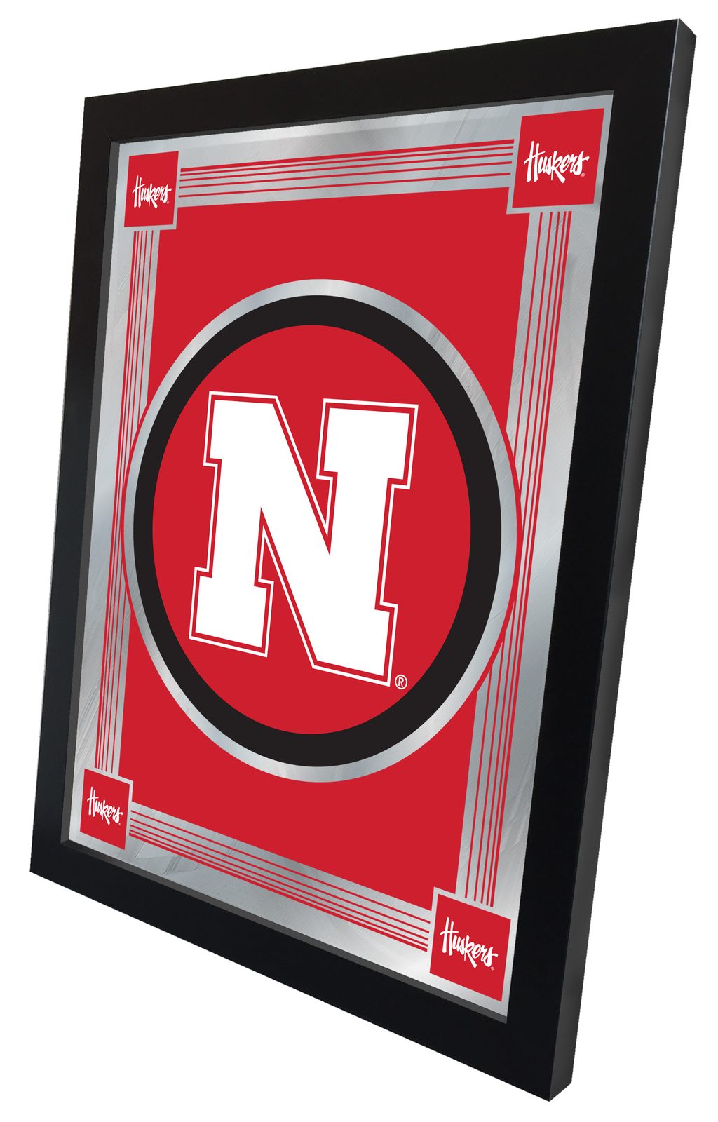 University of Nebraska 17x22 Logo Wall Mirror 2 University of Nebraska 17x22 Logo Wall Mirror - Image 2