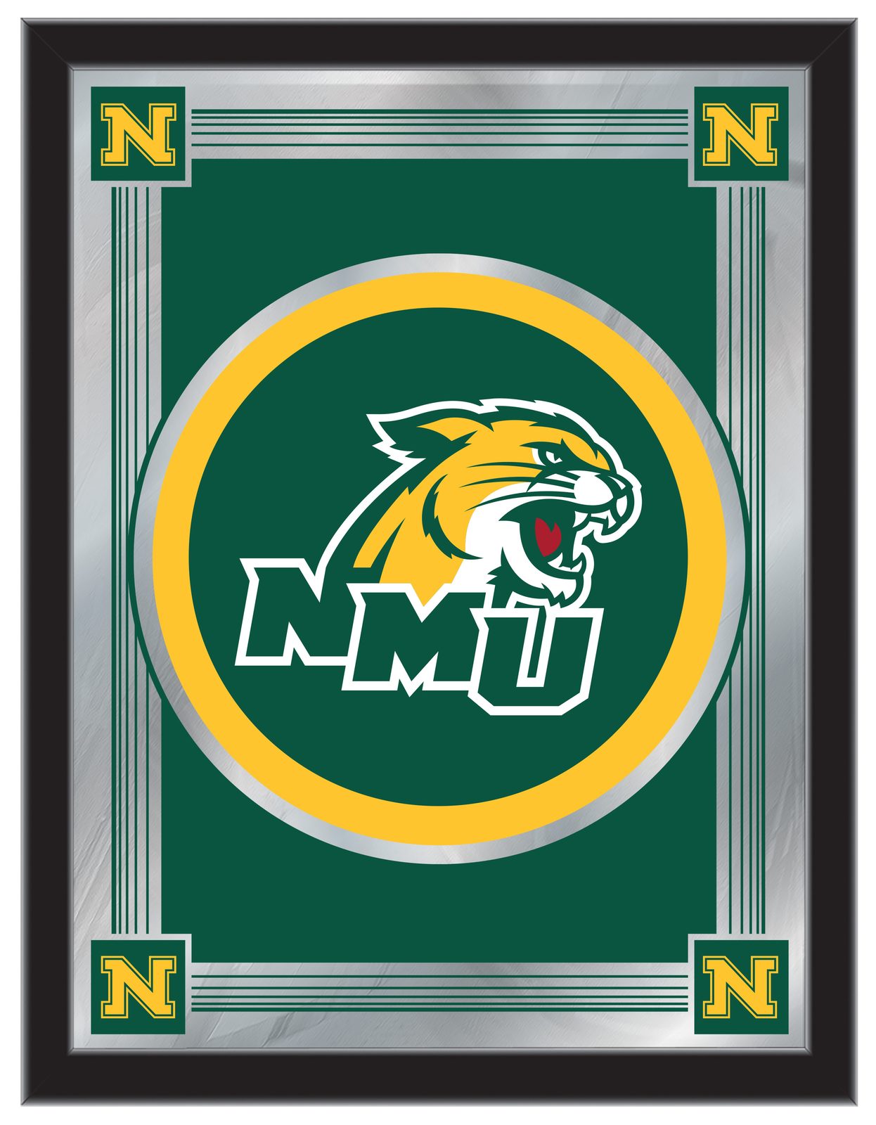 Northern Michigan University 17x22 Logo Wall Mirror 1 Northern Michigan University 17x22 Logo Wall Mirror