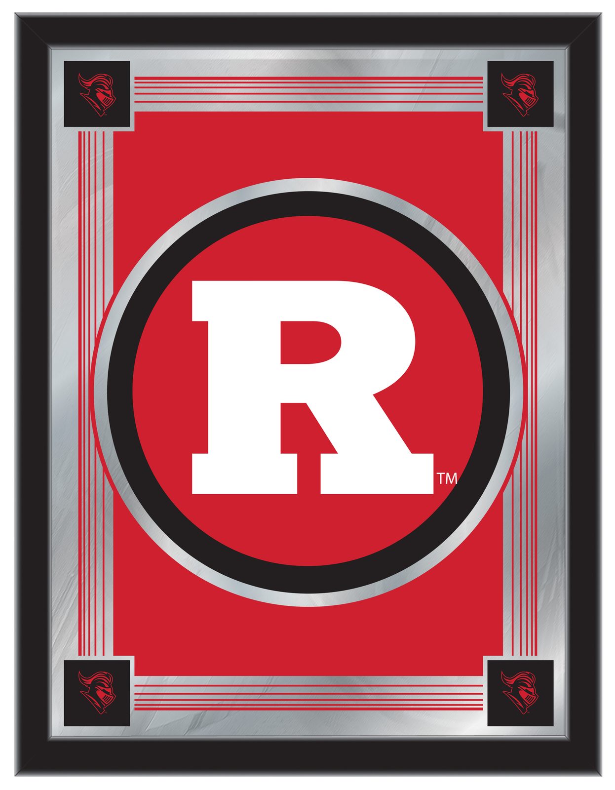 Rutgers 17x22 Logo Wall Mirror 1 Rutgers 17x22 Logo Wall Mirror