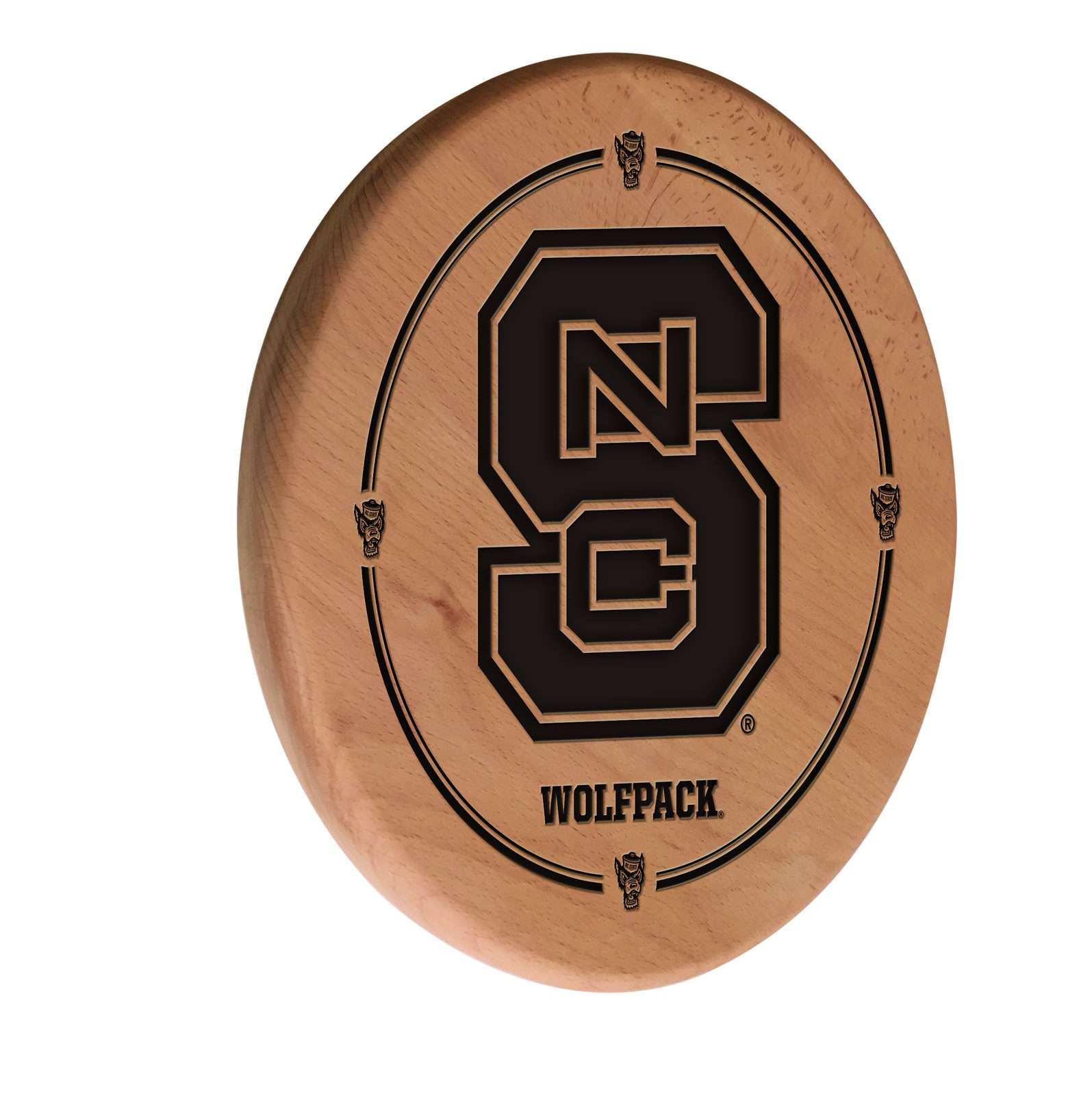 North Carolina State University Natural Laser Engraved Wood Sign Wall Art 1 North Carolina State University Natural Laser Engraved Wood Sign Wall Art