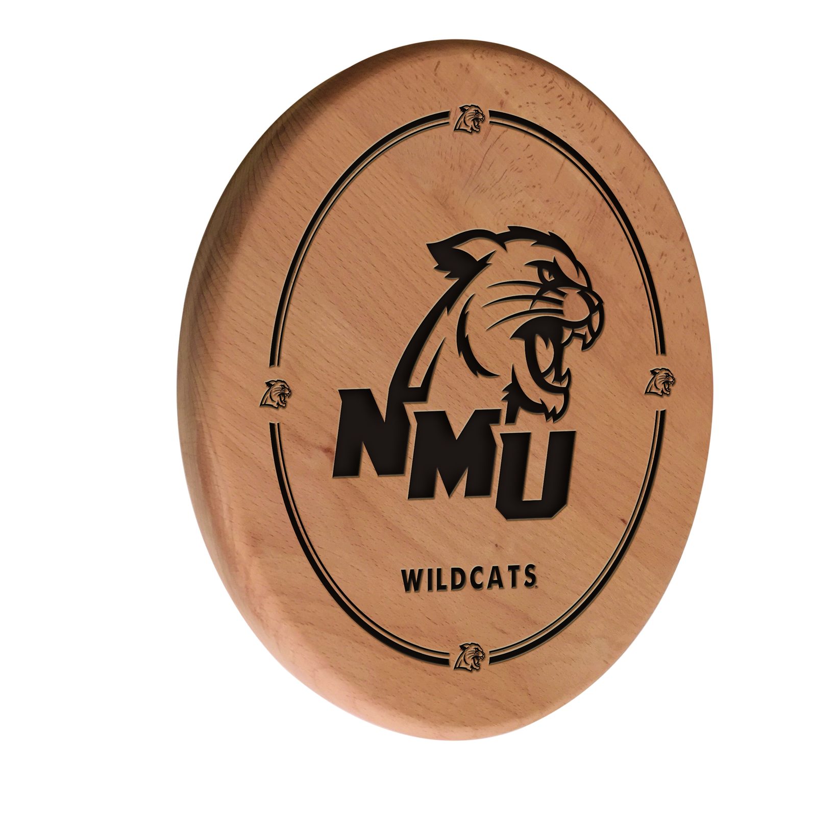Northern Michigan University Natural Laser Engraved Wood Sign Wall Art 1 Northern Michigan University Natural Laser Engraved Wood Sign Wall Art