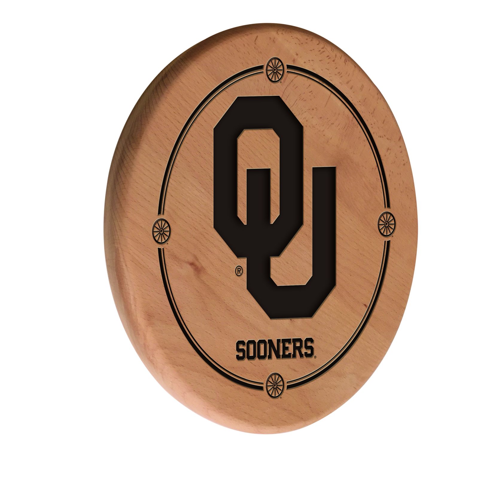 Oklahoma University Natural Laser Engraved Wood Sign Wall Art 1 Oklahoma University Natural Laser Engraved Wood Sign Wall Art