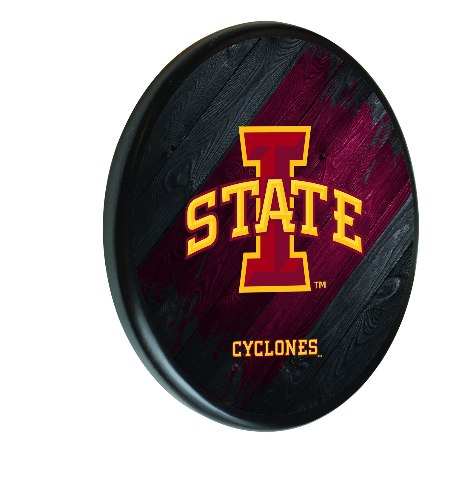 Iowa State University Black Digitally Printed Wood Sign Wall Art 1 Iowa State University Black Digitally Printed Wood Sign Wall Art