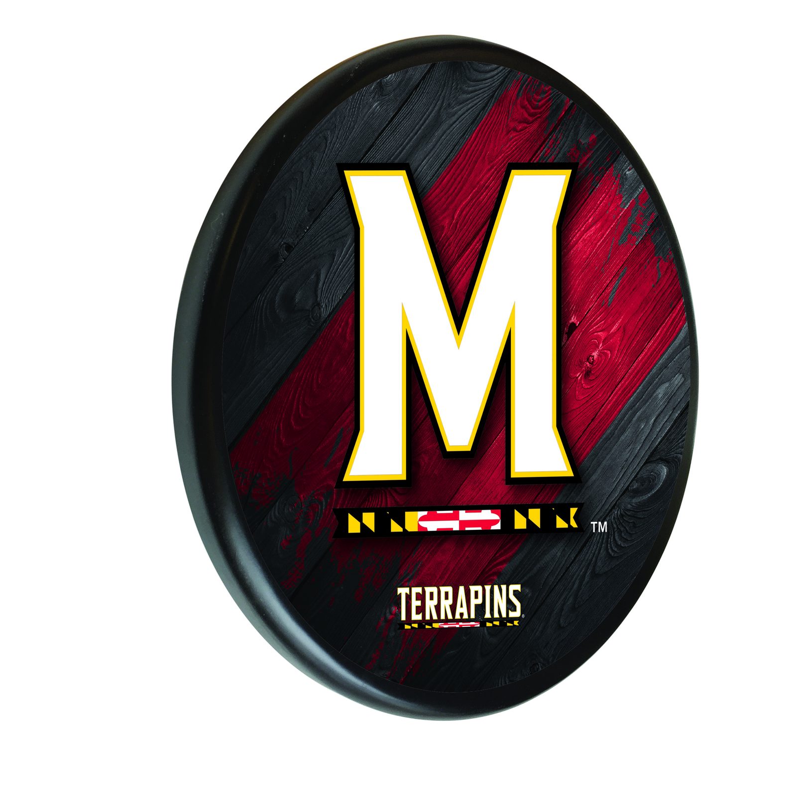 University of Maryland Black Digitally Printed Wood Sign Wall Art 1 University of Maryland Black Digitally Printed Wood Sign Wall Art
