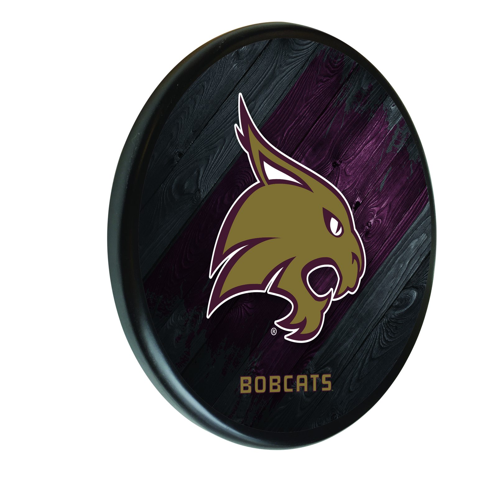 Texas State University Black Digitally Printed Wood Sign Wall Art 1 Texas State University Black Digitally Printed Wood Sign Wall Art