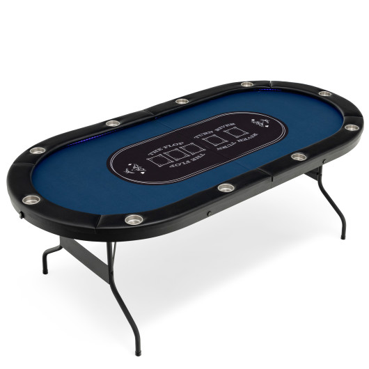Top 10 Man Cave Gifts For Dad: The Ultimate Guide to Creating His Perfect Space 1 Foldable 10-Player Poker Table